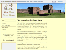 Tablet Screenshot of courtfieldguesthouse.co.uk
